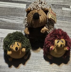 NWT/EUC Hedgehog Dog Toy